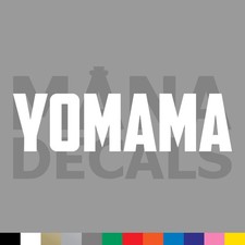 Yomama Vinyl Die Cut Decal Sticker - Yamaha Motocross Racing Drifting Funny Yomama Vinyl Die Cut Decal Sticker - Yamaha Motocross Racing Drifting Funny