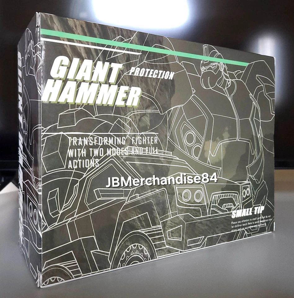 Mampara martillo gigante de APC Toys TFP SELLADA🇺🇸NUEVA VENDEDOR DE EE. UU. Foto 4 de 4