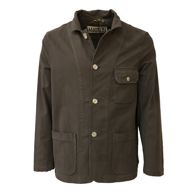 Men's Jacket Unlined BottegaChilometriZero Mod DU18518 97% Cotton MADE IN ITALY