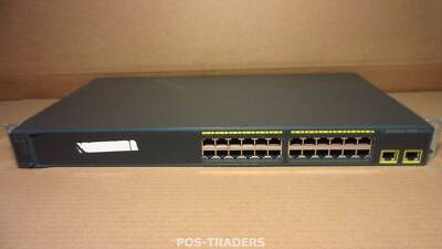 Cisco WS-C2960-24TT-L V06 Catalyst 2960 24-Port 10/100 + 2x 1000 Switch + RM 