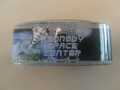 NASA Kennedy Space Center Souvenir Snow Globe Space Rocket Shuttle