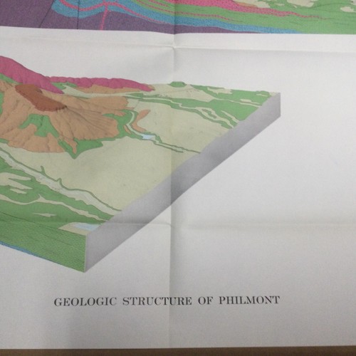 Boy Scout Geologic Structure Of Philmont Scout Ranch Geological Survey Map 247C1 - Picture 8 of 10