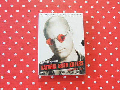 NEU OVP Natural Born Killers Director's Cut DVD 3 Disc Deluxe Edition FSK18