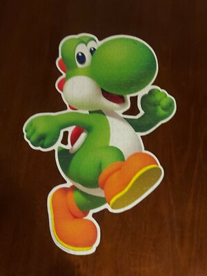 USAopoly Yoshi Shaped Puzzle 200 Pieces Nintendo Super Mario 16