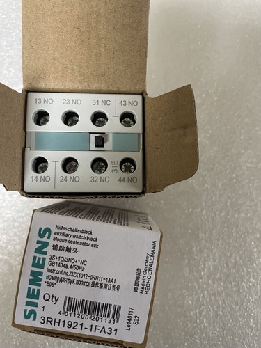 1PC NEW SIEMENS 3RH1921-1FA31 free shipping - Picture 2 of 4
