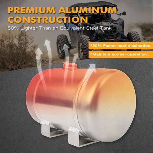 NICECNC Tanque de Aire Comprimido 4L Portátil UTV Aluminio 150PSI Receptor 1 Galón - Imagen 2 de 12