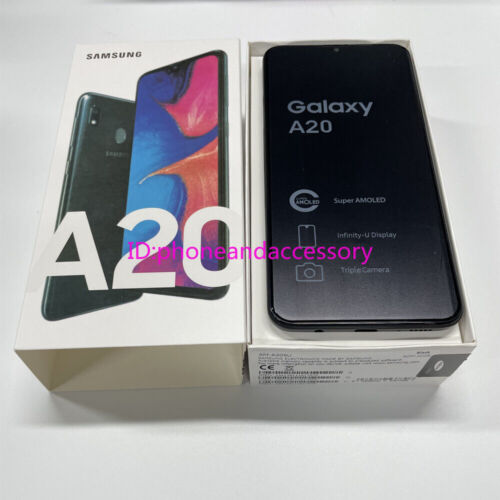 Samsung Galaxy A20 SM-A205U 32GB+3GB RAM 6.4" Unlocked Smartphone-New Unopened - Picture 1 of 10