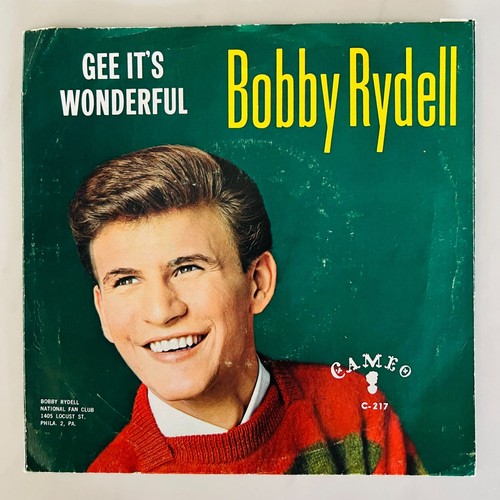 Bobby Rydell - 45rpm Single Record - Gee It's Wonderful / I'll Never Dance