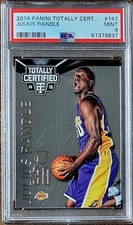 2014 SP JULIUS RANDLE Panini Totally Certified PSA 9 LOW POP Rookie RC #147