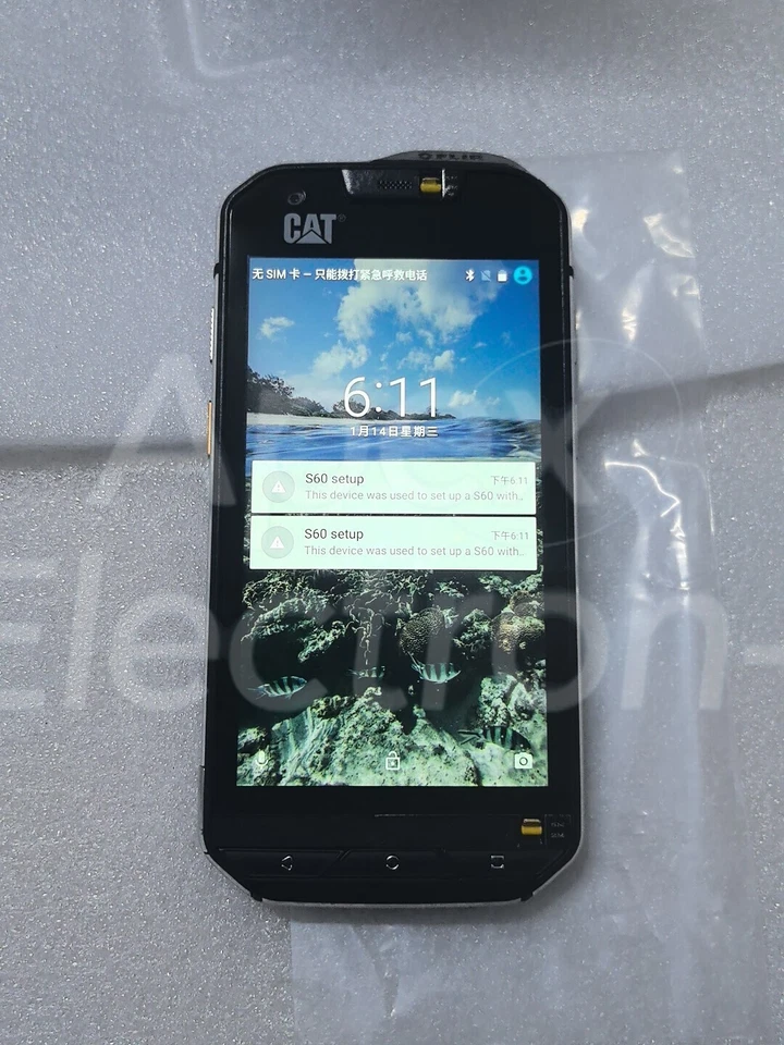 CAT S60 Rugged Waterproof 32GB Smartphone with Integrated FLIR Thermal Camera - Bild 3 von 4