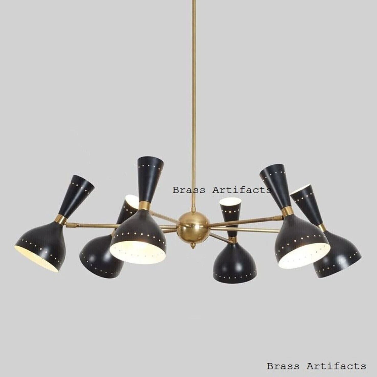 Stilnovo style chandelier deals