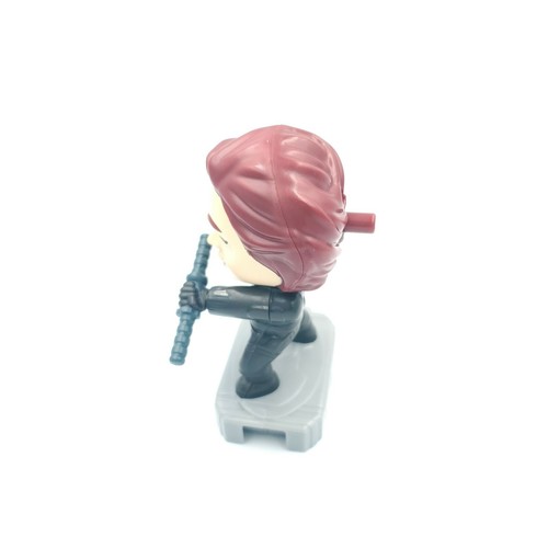 2019 Marvel Comic Mc Donald's Happy Meal Black Widow Spinning Arm USA Seller - Picture 2 of 8