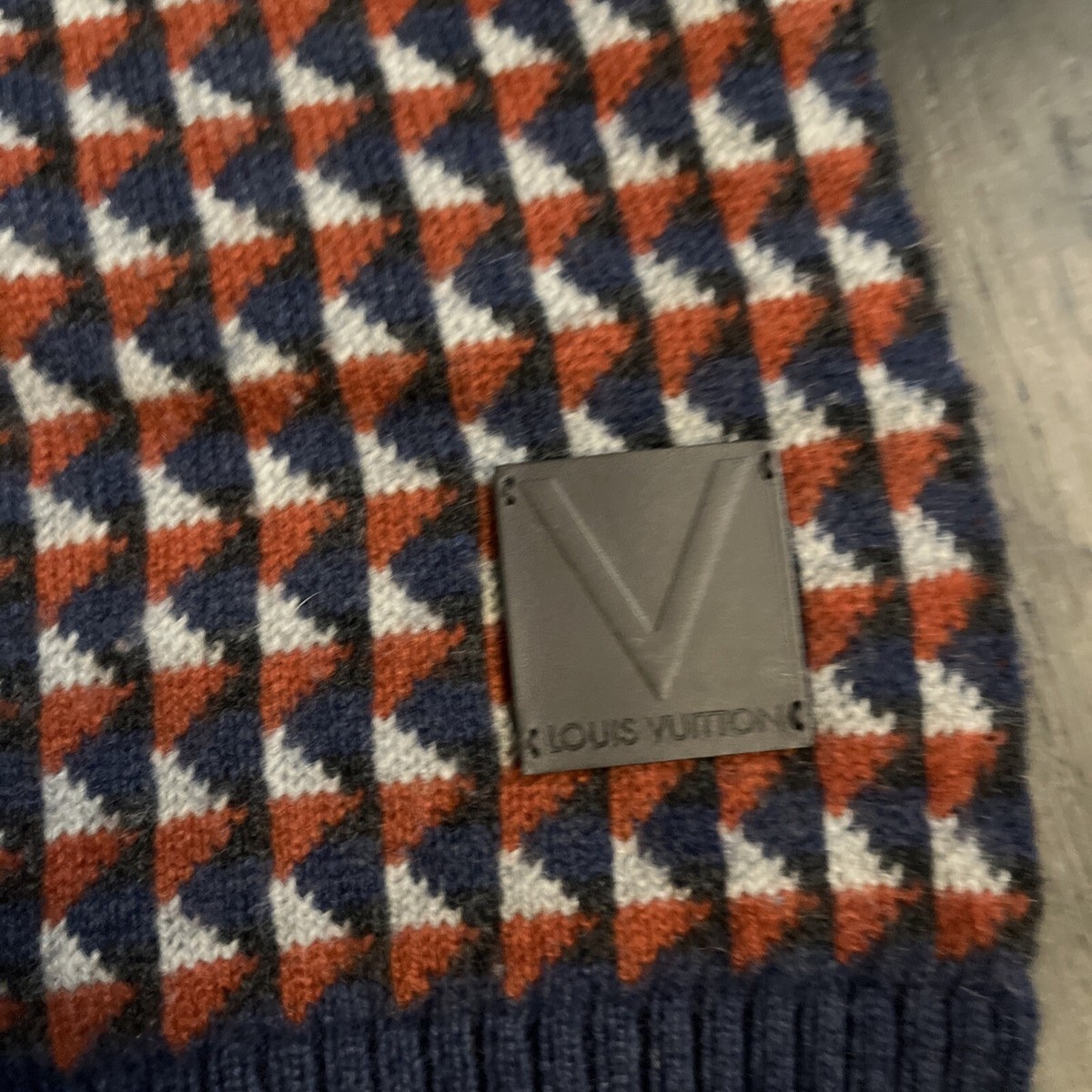 louis vuitton mens hat and scarf set Cashmere | eBay