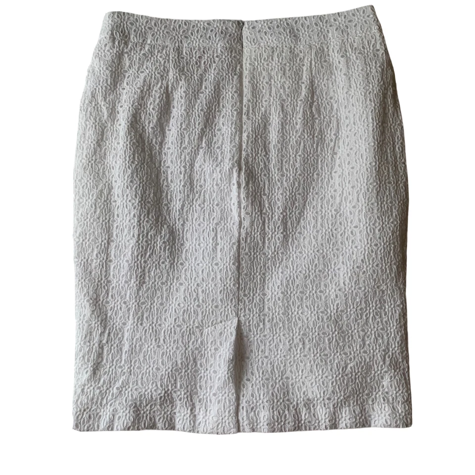 Falda lápiz para mujer talla 6 Saint Tropez oeste blanca ojales cabaña hada caprichosa Foto 2 de 4