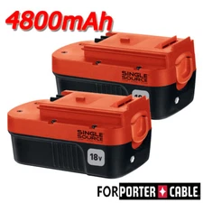 2-Pack 18V for Black and Decker HPB18 18 Volt 4.8Ah Battery HPB18-OPE 244760-00