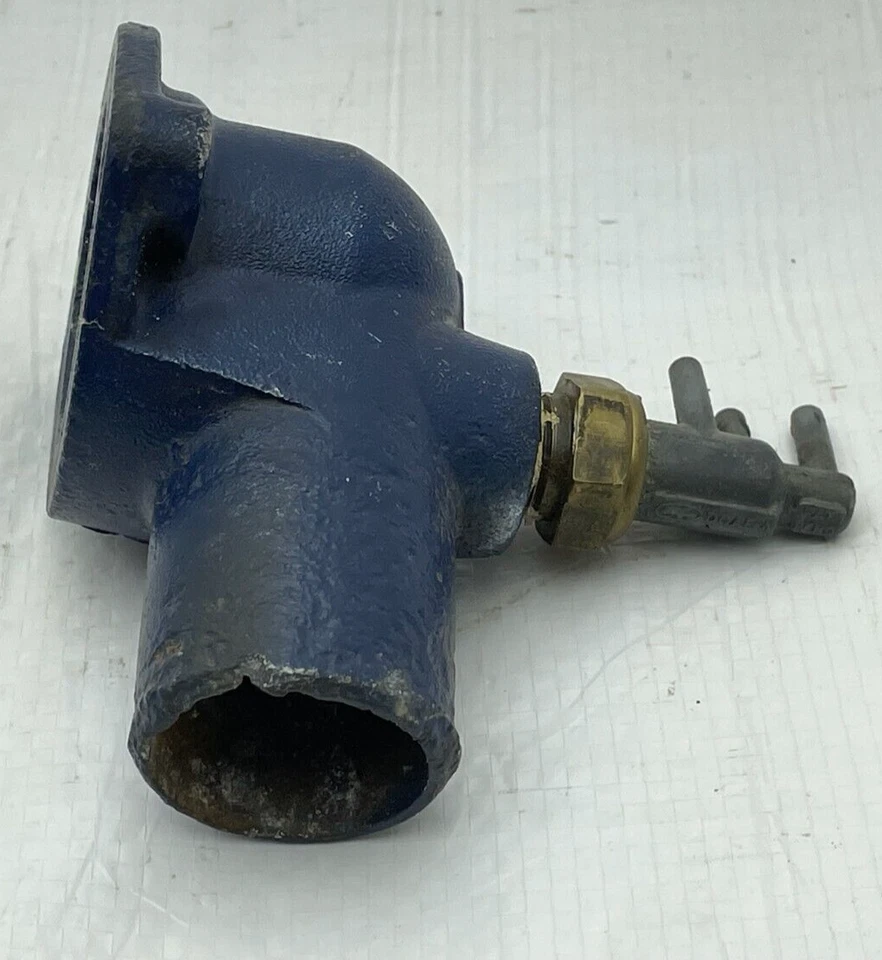 Carcasa termostato Cobra Jet 429 1968-1973 Mercury Cougar Mustang CJ Torino GT Foto 2 de 4