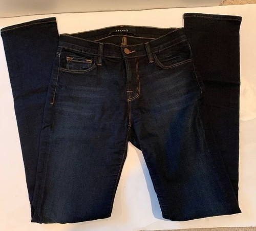 J BRAND Skinny Mid Rise Dark INK 
