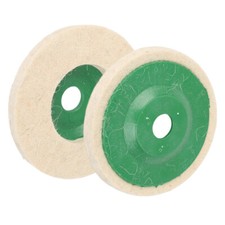 4'' Wool Buffing Polishing Angle Grinder Wheel Felt Pads Buffer Buff Discs NEW