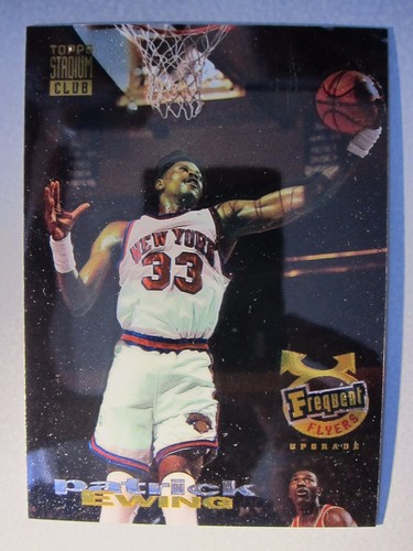 *Rare* 1993-94 Stadium Club Frequent Flyer Upgrades #189 Patrick Ewing - Foto 1 di 2