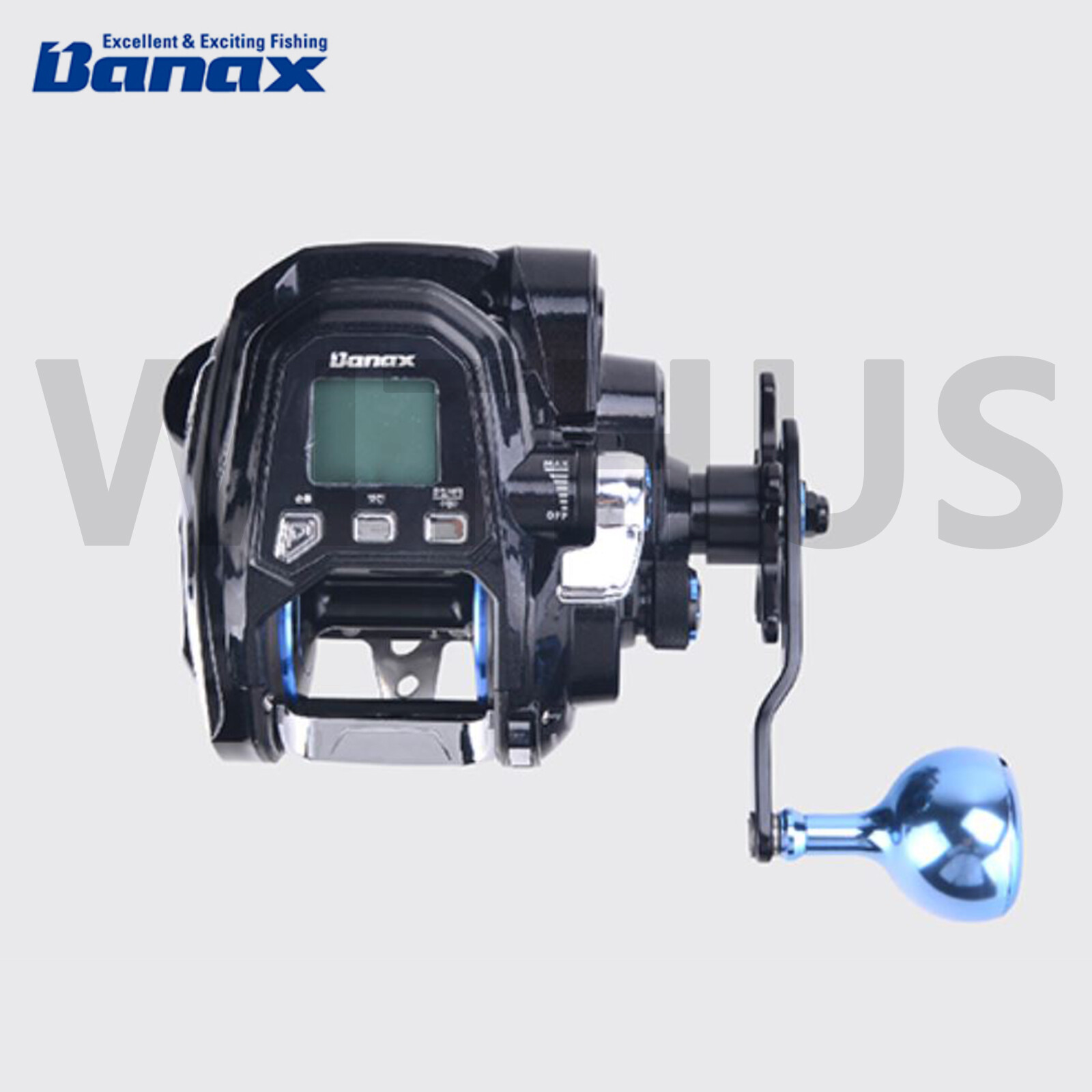 Banax Timax 7000B Ultra Reinforce Carbon Electric Fishing Reel 30kg Max  Power