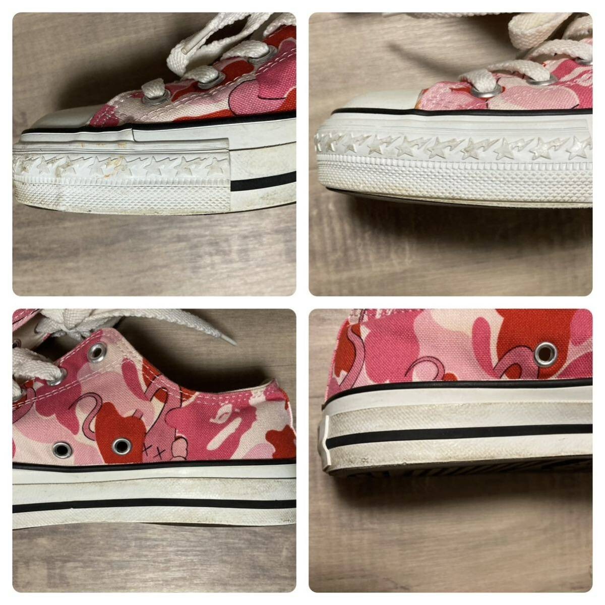 BAPE × KAWS Bendy ABC camo Pink sneakers a bathing ape NIGO BAPE × KAWS Bendy ABC camo Pink sneakers a bathing ape NIGO