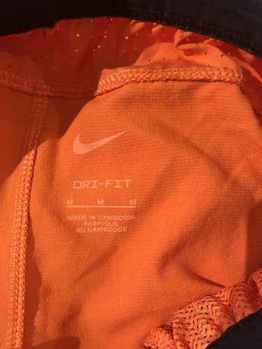 Kids Nike Dri-Fit Training Shorts Size M Orange FB1294-893 - Picture 8 of 8