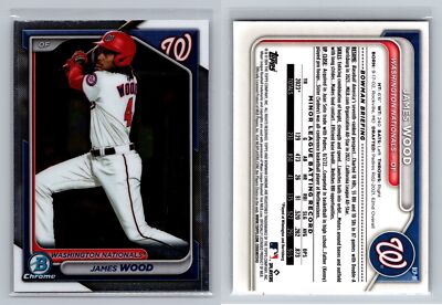 2024 Bowman #BCP-91 James Wood Chrome Prospects
