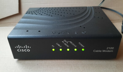 Cisco 2100 Netzkabelmodem EPC2100R3 power cable modem
