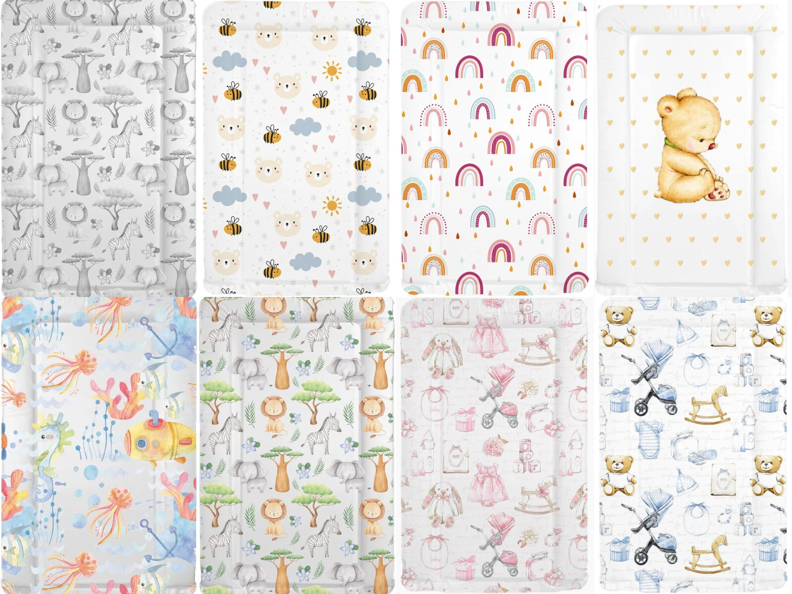 Baby Nursery Waterproof Soft Padded Changing Mat Easy to Clean Lots of Designs
Opens in a new window