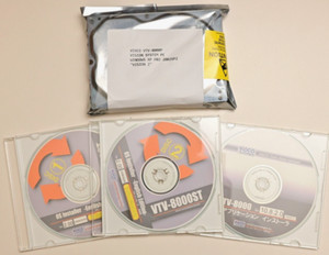 Visco Vision VTV-8000 Machine Vision Software CDs w/ Windows XP Pro on 3.5" HDD