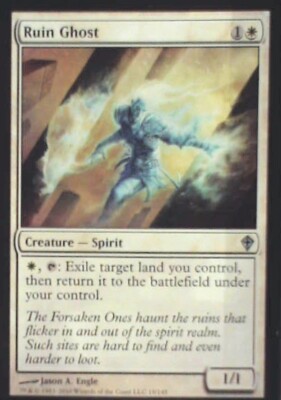 Ruin Ghost - Worldwake: #19, Magic: The Gathering Nm R34