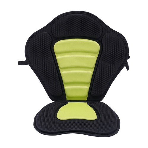Padded Deluxe Kayak Seat Detachable Backpack Bag Back Canoe Backrest Adjustable