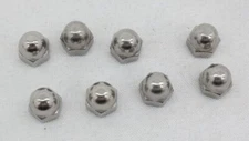 Midwest Fastener Stainless Steel Acorn Nuts 10-32 Lot of 8 Pieces   TF