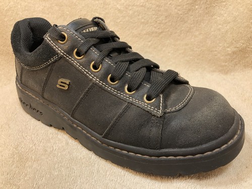 Leather Lace Up Oxford Shoes Size 
