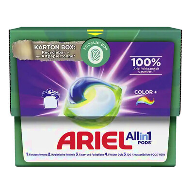 Ariel Compact Actilift Power Color Pods All In One 15 WL Laundry Universal