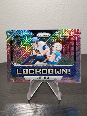 2024 Panini Prizm Joey Bosa Lockdown! MOJO #/25 Chargers 
