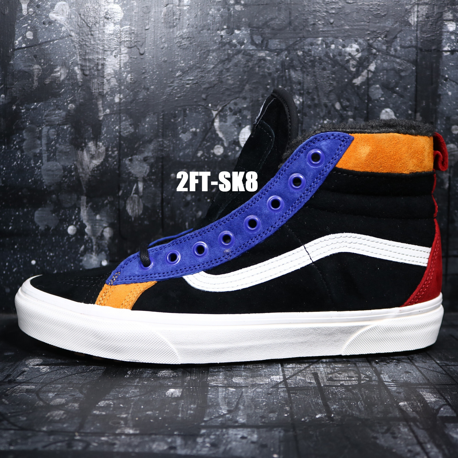 Vans Sk8-Hi MTE-2 DX All-Weather Hiking Shoes Men Size 9.5 Black-image