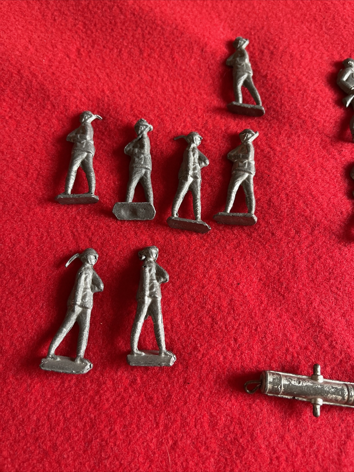 Lot of 27 Vintage Cast Lead Metal Military Toy Soldiers Lead Army Men figures eBay