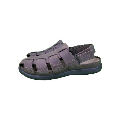 Born Brown Leather Fisherman Sandals Men 9 Comfort Footbed  display picture 1