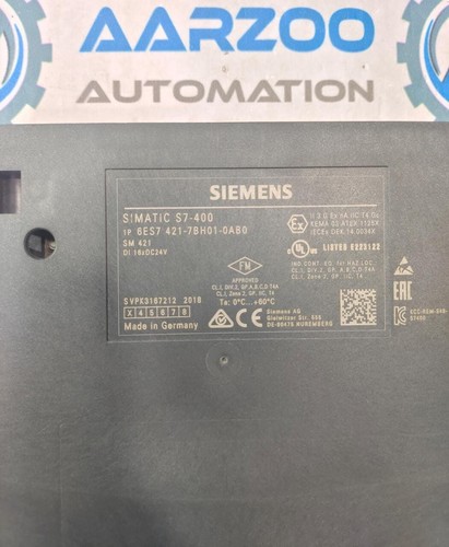 One Used Siemens 6ES7 421-7BH01-0AB0 6ES7421-7BH01-0AB0 - Picture 5 of 7
