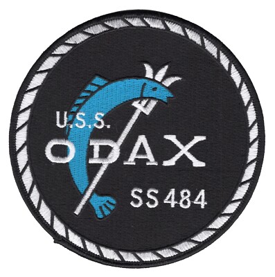 SS-484 USS Odax Patch - Version A