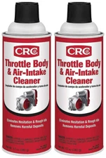 CRC 05078 Throttle Body & Air Intake Cleaner 12 Oz, 2 Pack