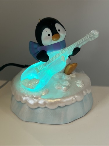 Groovin Guitar Storyteller Power Cord Christmas Disney Hallmark Ornament NIB - Picture 1 of 23