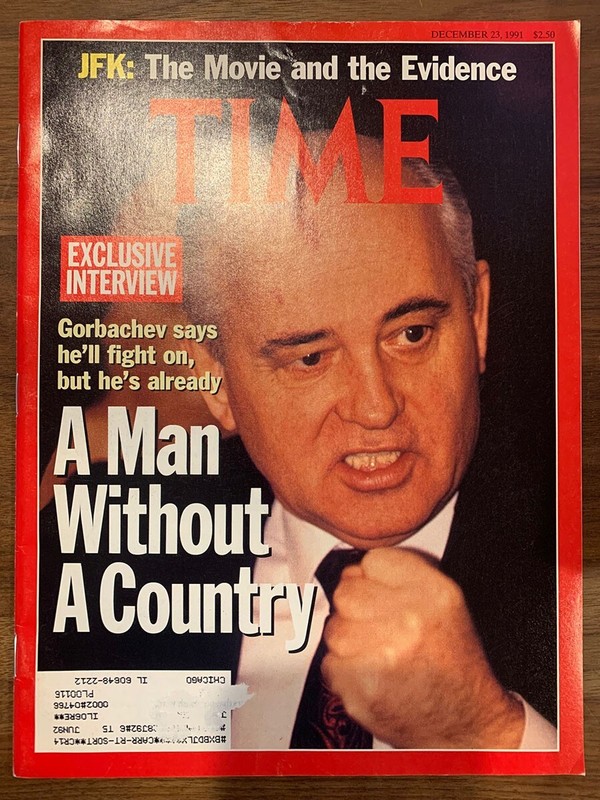TIME magazine December 23 1991 Fall of Soviet Union: 1922-1991 Mikhail Gorbachev