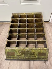 Vintage Sunset Dyes Counter Top Display Sign