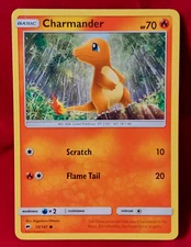 CHARMANDER non holo 2017 Sun and Moon Burning Shadows POKEMON  TCG Card# 18/147