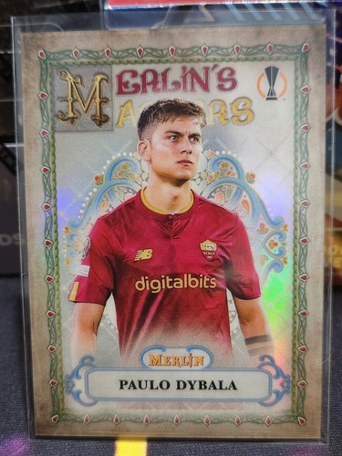 2022-23 Topps Merlin Chrome #MM-1 Paulo Dybala Merlin's Masters Insert PWE - Picture 1 of 2