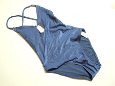 NEW AMERICAN EAGLE AERIE XS 1pc BLUE SWIMSUIT, CHEEKY