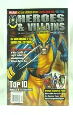 Heroes & Villains  December 2006 Hot 2006 Super Hero Movies Wolverine Cover