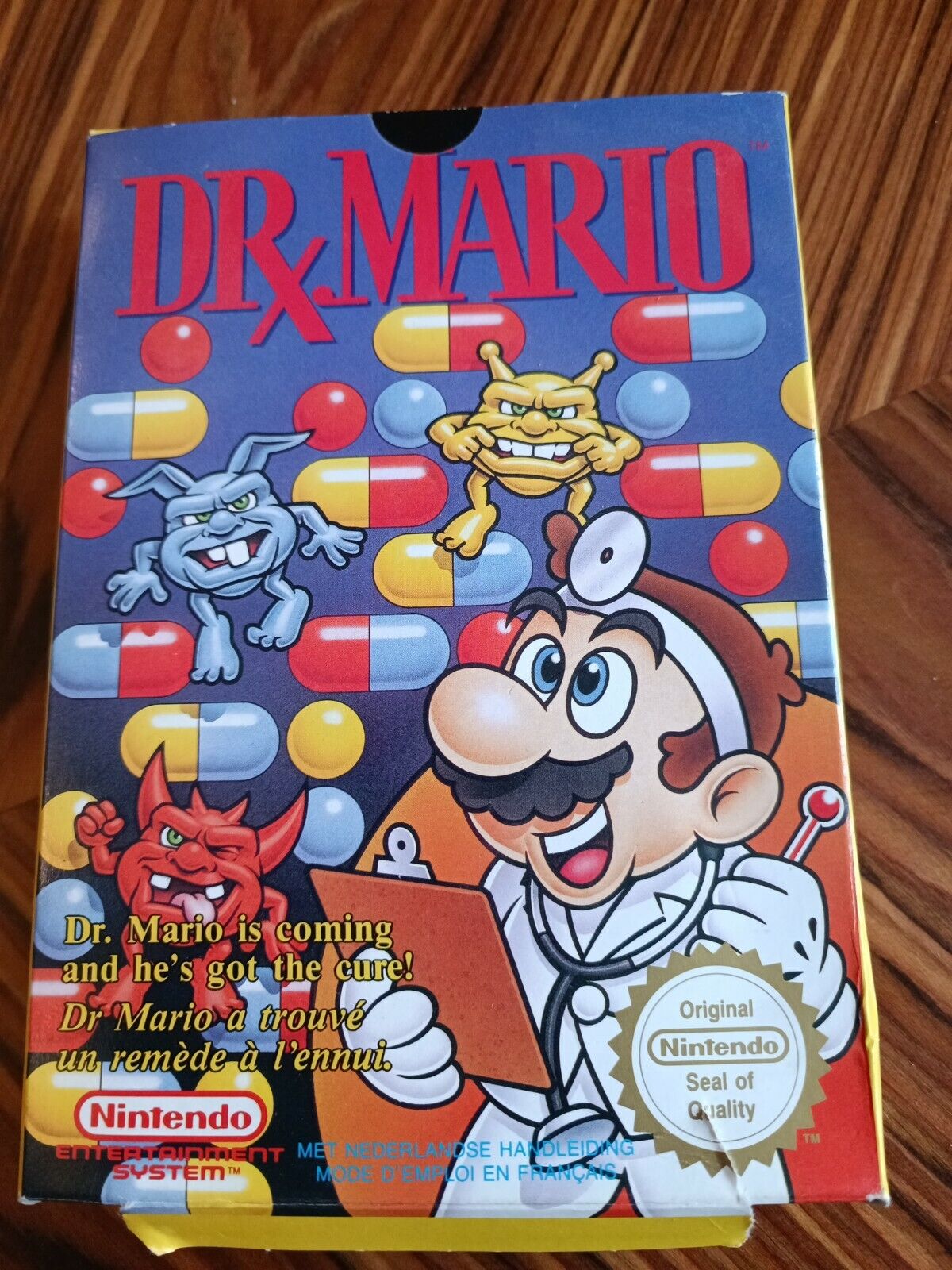 Jeu Nintendo NES Dr Mario Neuf Rare jamais servi scelle